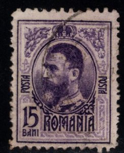 Romania Scott 209 Used stamp Black cancel