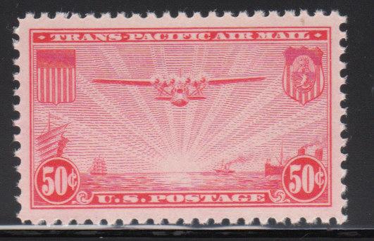 U S Scott C22 Mint OG NH - 2009 SCV $11.00 - Lot # C22-A8