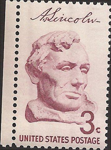# 1114 MINT NEVER HINGED ABRAHAM LINCOLN