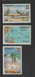 KIRIBATI #349-351 1980 NATIONAL SPACE AGENCY MINT VF NH O.G