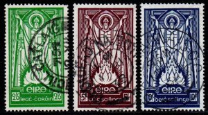 1937 wmk. Se St. Patrick 2/6 - 10/- cds used, almost perfect!  SG 102-104