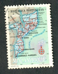 Mozambique #389 used single