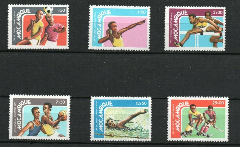 Mozambique  (1978)  - Scott # 607 - 612,    MNH