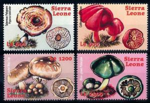 [68861] Sierra Leone 2000 Mushrooms Pilze Champignons  MNH