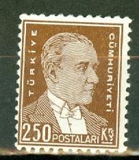 Turkey 757 mint CV $100