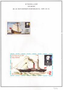 SCOTLAND - EYNHALLOW - 1979 - Rowland Hill, Ships - Souv, D/L Sheets - MLH