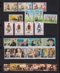 Barbuda - 6 Mint, NH sets