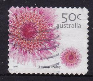 Australia #2400 - 2005 Wildflowers-Swamp Daisy 50c Used