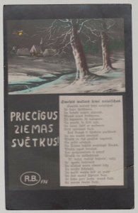 1927 Riga Latvia postcard cover