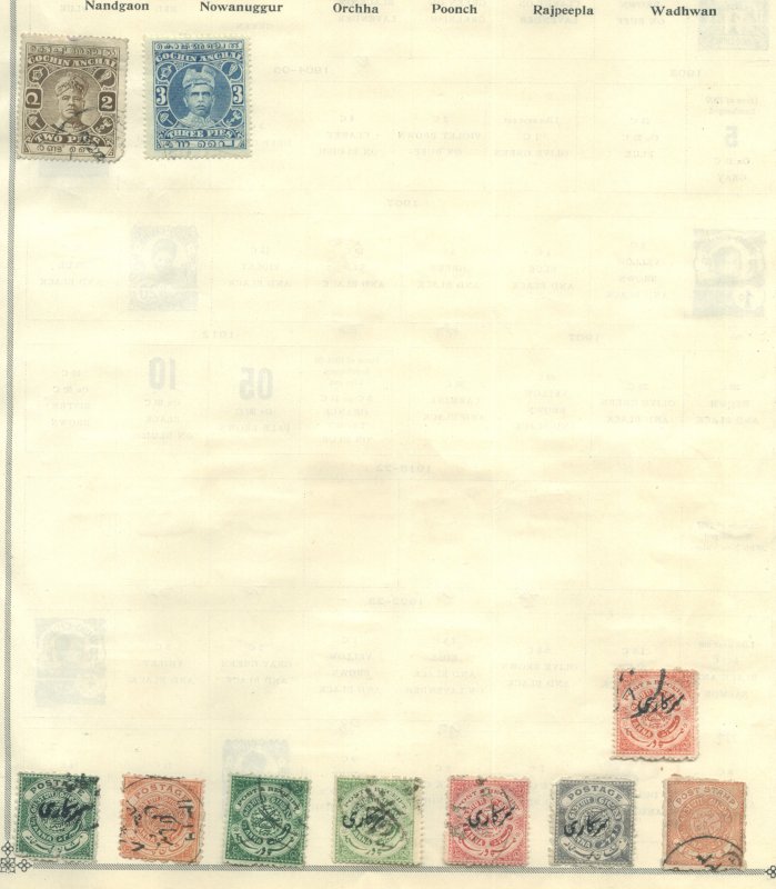 India Collection on Scott pages cgs