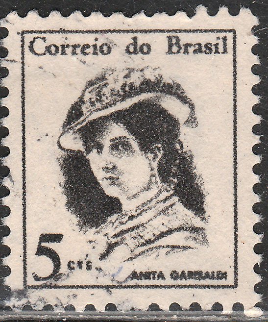 Brazil 1039, 5c Anita Garibaldi. Used. (477)