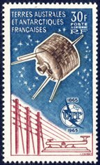 Scott #C8 Satellite Orbit MNH