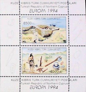 1994 Turkish Cyprus Europa CEPT MNH** Sheet 15183-