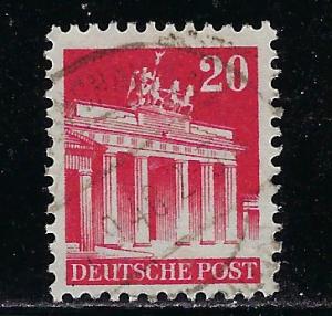 Germany AM Post Scott # 646, used