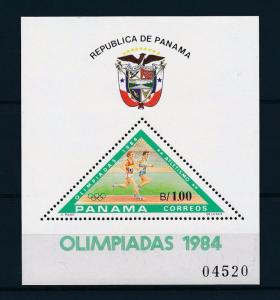 [55478] Panama 1984 Olympic games Athletics Triangle MNH Sheet