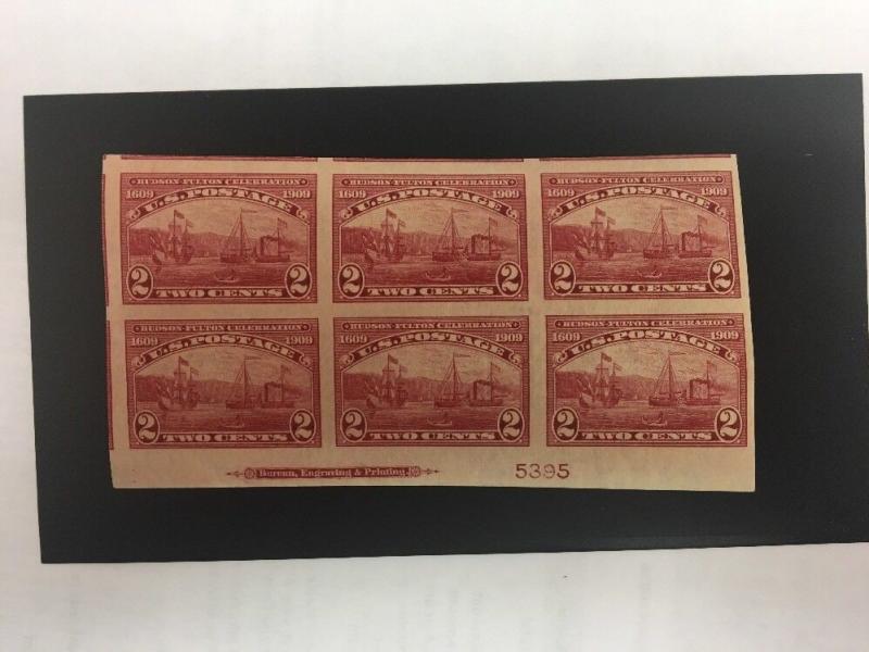 373 Superb Mint Never Hinged Plate Block. Catalogue Value $375.00