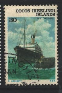 Cocos Islands Sc#27 Used