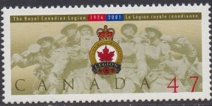 1926 The Royal Canadian Legion MNH