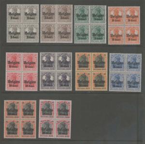 Germany Reich Sc N10-N20 MNH