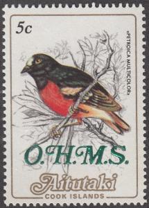 Aitutaki #O18 Local Bird MNH