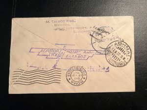 1932 South Africa FFC Airmail Crash Cover Victoria West to Cork Ireland