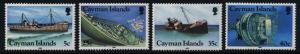 Cayman Islands 539-42 MNH Shipwrecks