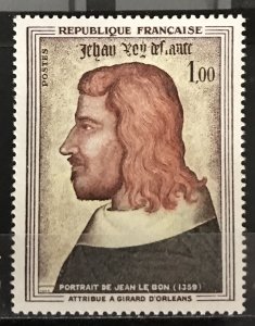 France 1964 #1084,  John II, MNH.