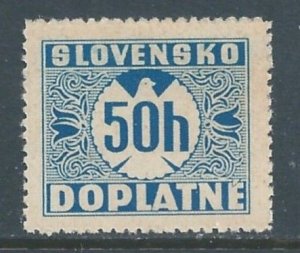 Slovakia #J6 NH 50h Postage Due