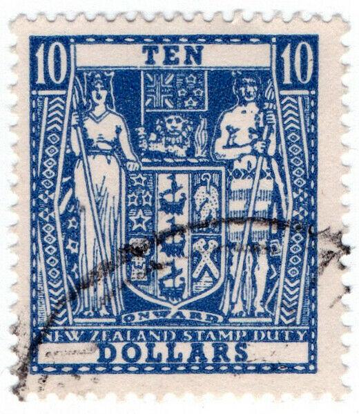 (I.B) New Zealand Revenue : Stamp Duty $10