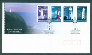 Australia 2002 Lighthouses FDC lot49037