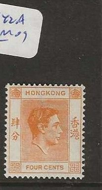 HONG KONG SG142A   KGVI  4C      MOG   P0729H