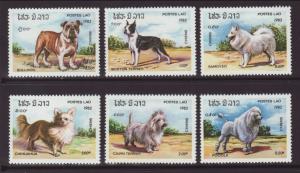 Cambodia 405-410 Dogs MNH VF