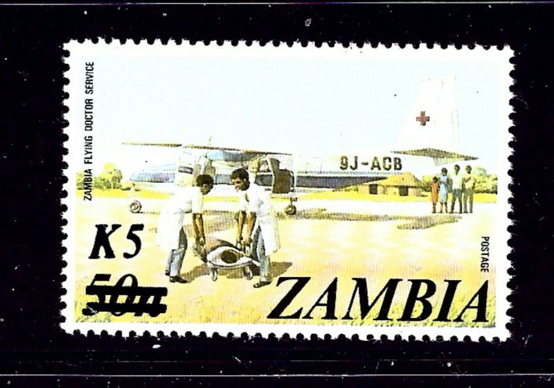 Zambia 319 MNH 1985 Surcharge