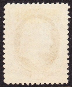 Scott 187, Used, 10c American Banknote, No Secret Mark