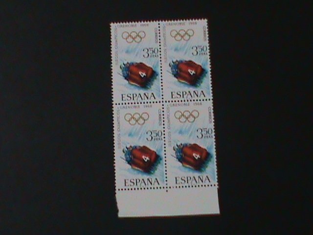 SPAIN-1968-SC#1545 19TH OLYMPIC GAMES-MEXICO CITY-BLOCK-MNH -VF-HARD TO FIND