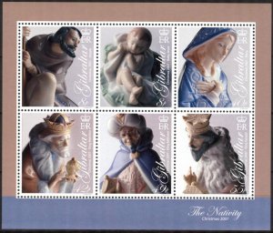 Gibraltar 2007 Christmas S/S MNH**