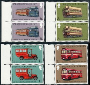 Great Britain - Guernsey  #191-194  Mint NH CV $2.20