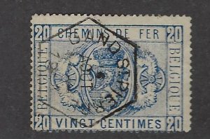 Belgium SC Q2 Used Fine SCV$17.50...Nice Bargain!