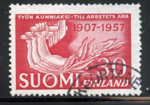 Finland # 348, Used.