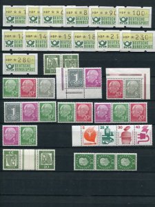 Germany Se-Tenant  lot  Mint  VF NH