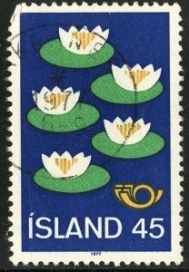 ICELAND #497, USED - 1977 - ICE691