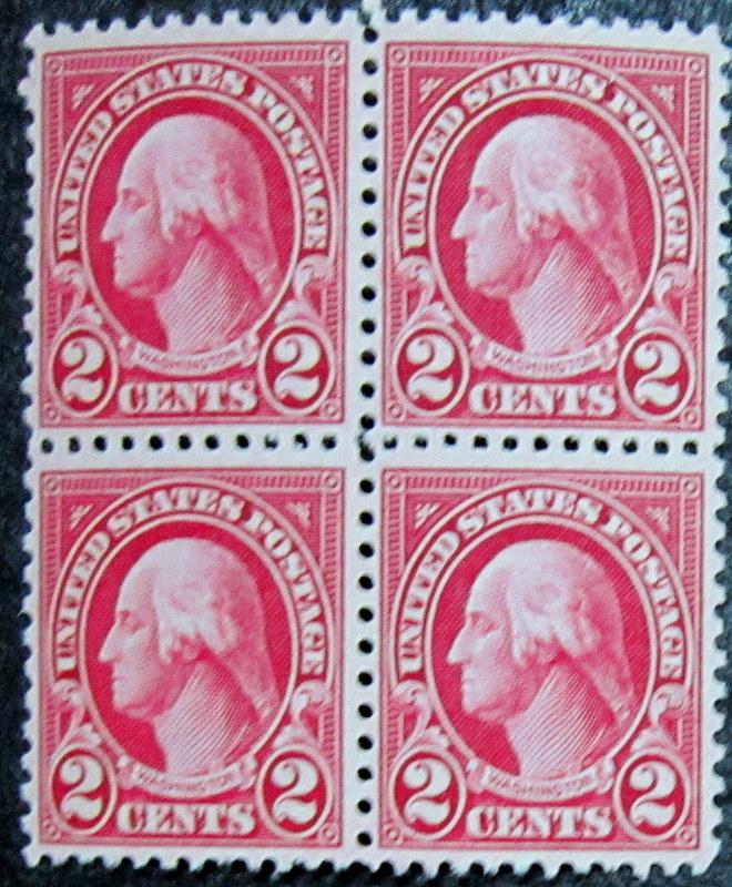 U.S. 634b FVF MNH Blk/4 SCV$1,600.00 Fresh Color