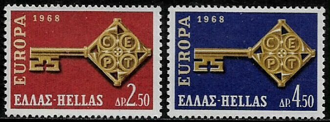 Greece #916-7 MNH Set - Europa