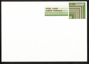 CANADA 1975 VERY SCARCE 15c #UX115 UNUSED CARD POSTAL STATIONERY