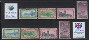 WC1_35015 BRITISH COL.:NEW ZEALAND. 1948 sets. Sc.269-272. MLH & Used