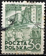 Poland; 1951: Sc. # 528: Used Single Stamp