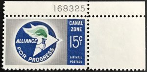 Canal Zone #C35 MNH PN Single Alliance for Progress