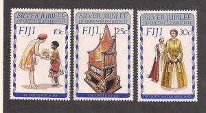 FIJI SC# 371-3 VF LH 1977