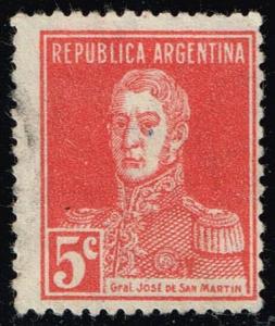 Argentina #345 Jose de San Martin; Used (0.30)