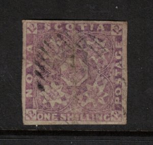 Nova Scotia #6 Extra Fine Used - Thin On Back